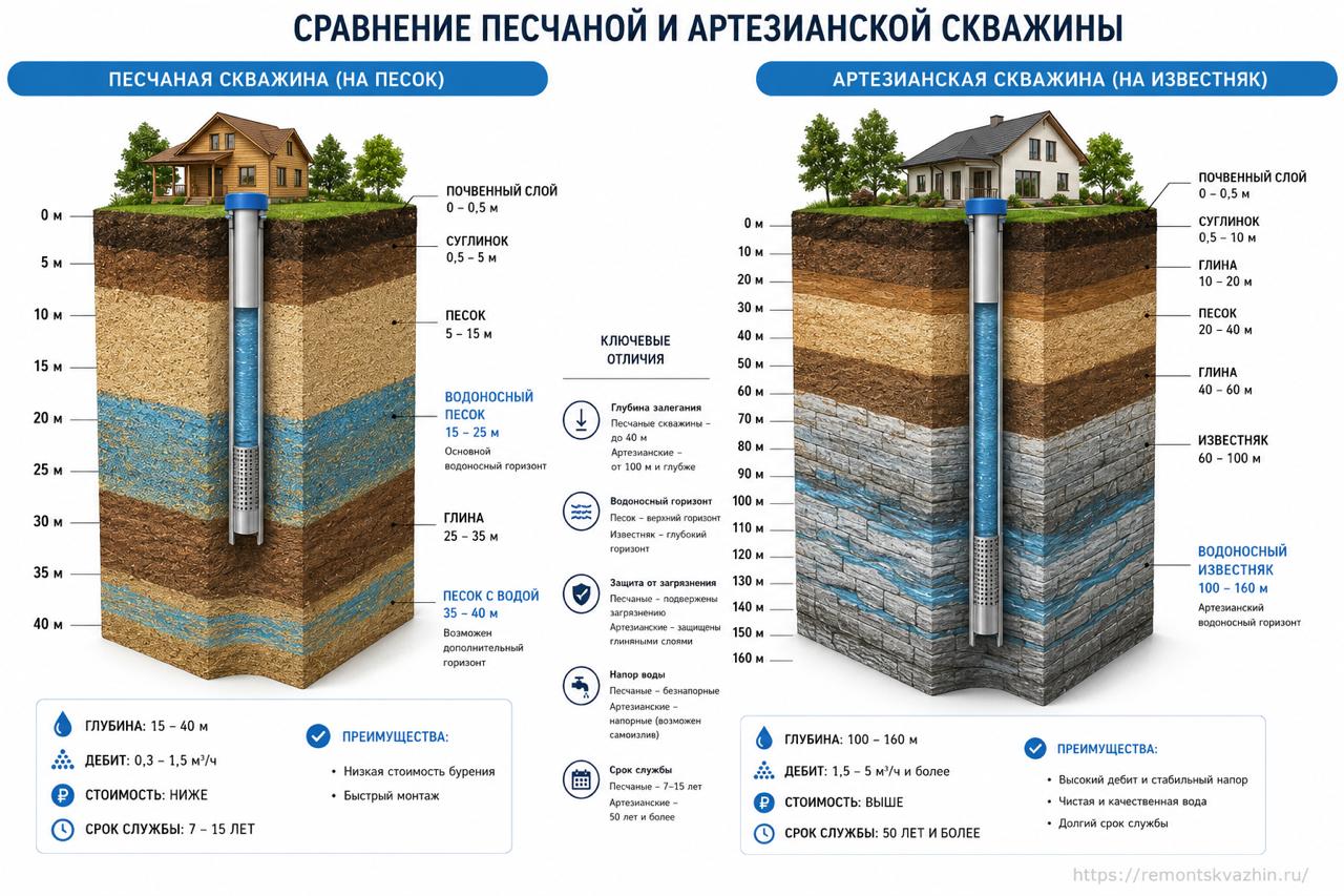 Что показывает карта глубин скважин Ремскваж