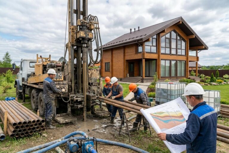 Какая глубина скважины нужна для питьевой воды