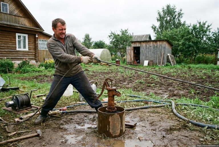 Как вытащить застрявший насос из скважины