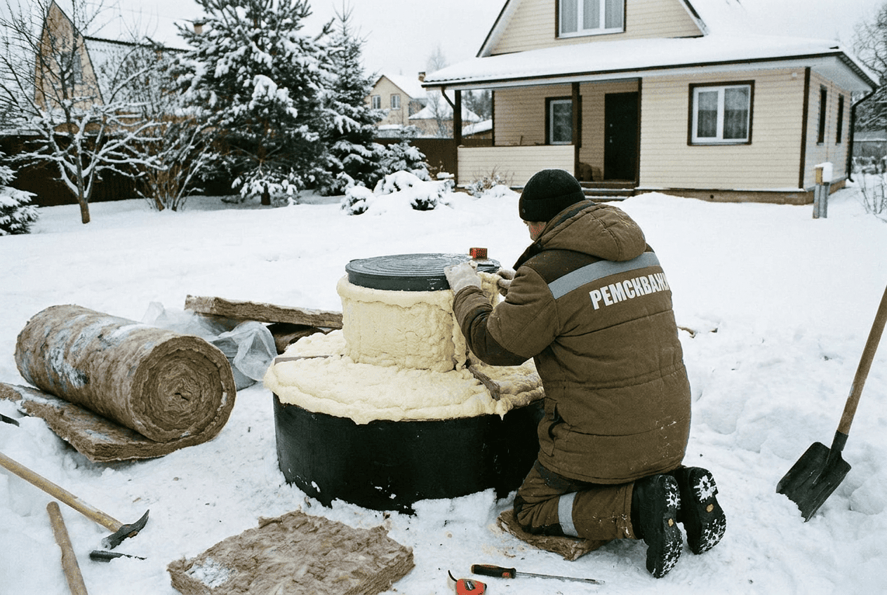 Как подготовить скважину к зиме Ремскваж