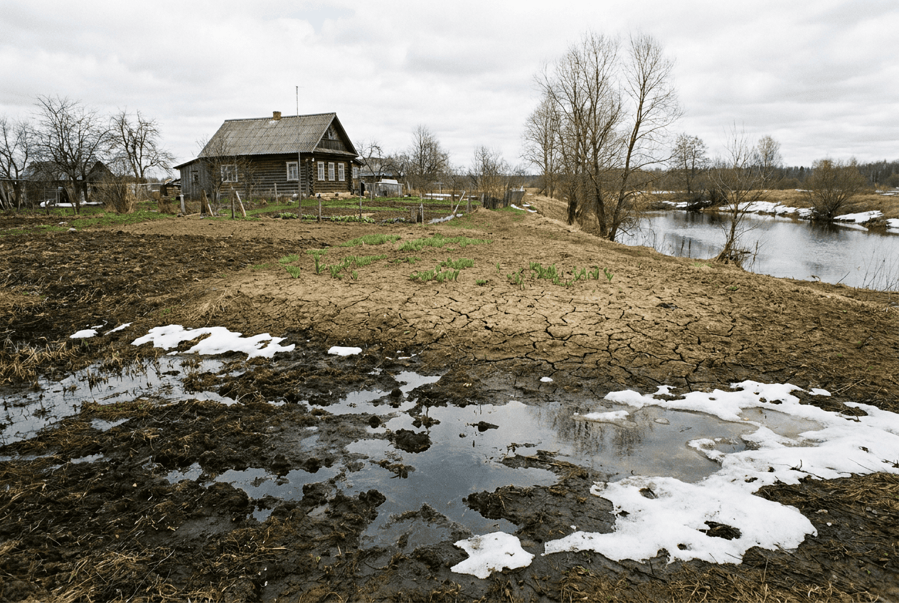 На какой глубине находятся грунтовые воды Ремскваж