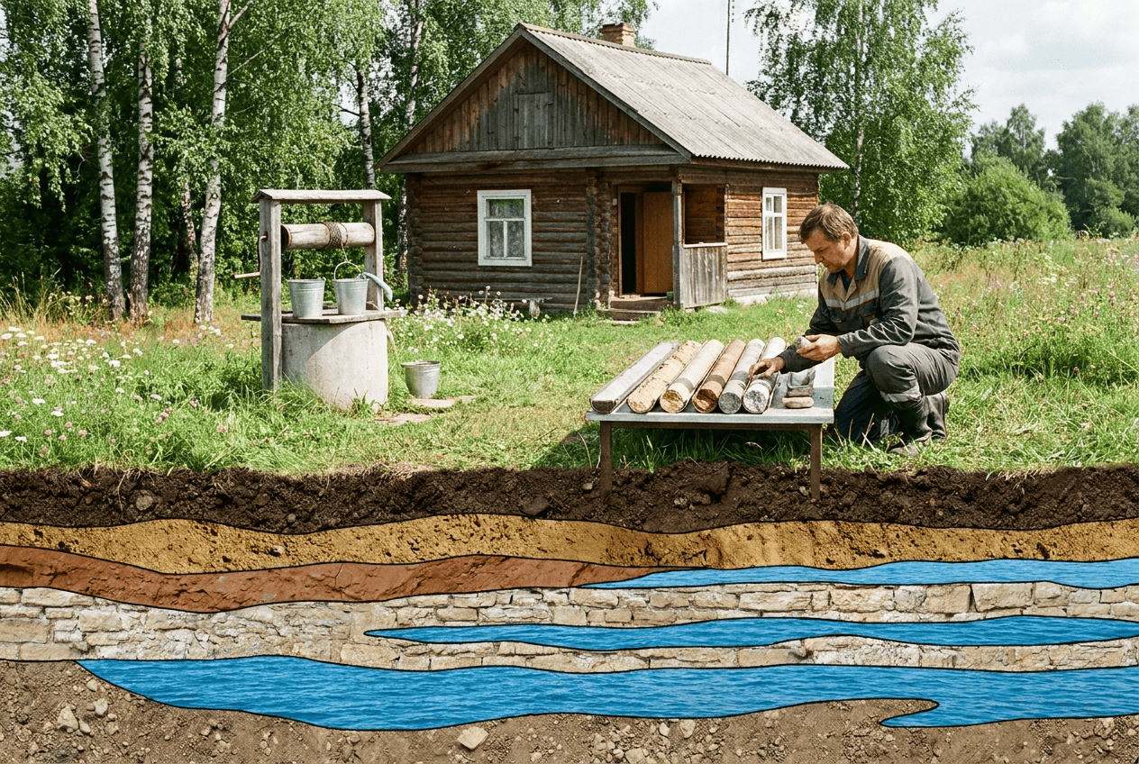Что такое водоносный горизонт и как его находят